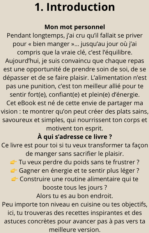 Ebook Le Plat Parfait